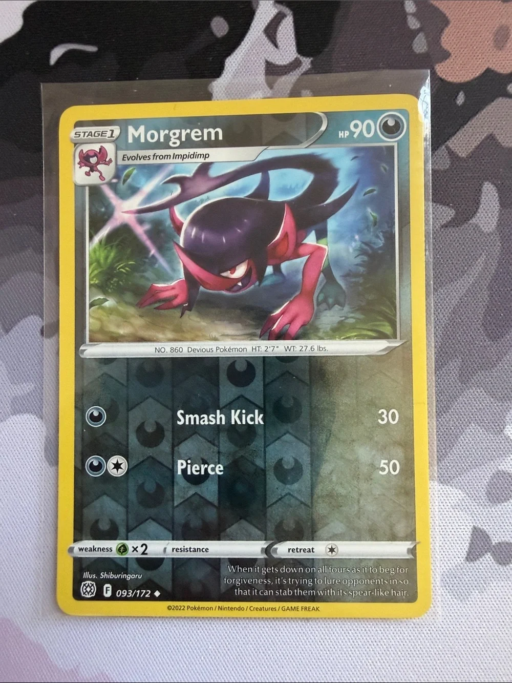 Morgrem & Grimmsnarl Evolution Pokémon Card Lot | 3 Cards ✨5/$25✨
